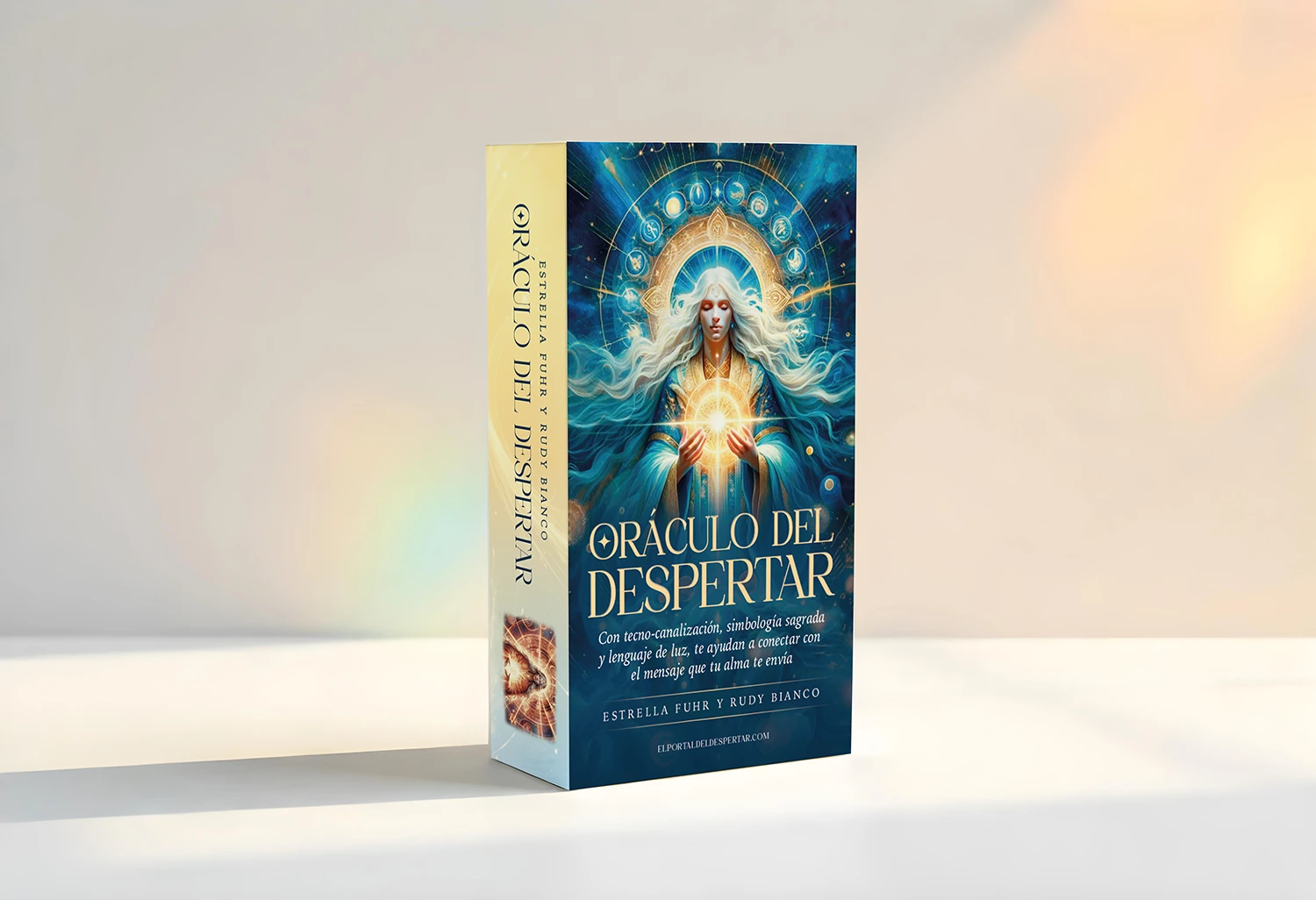 Portada de El Oráculo del Despertar, de Estrella Fuhr y Rudy Bianco